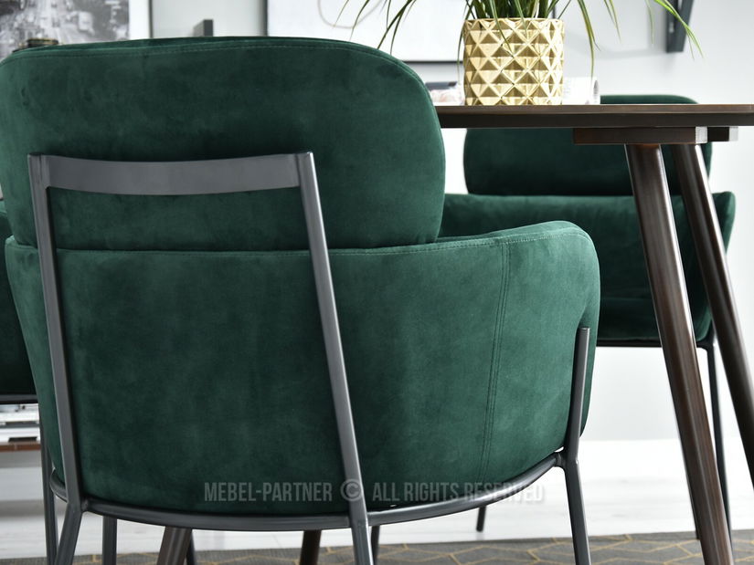 Stolica Baggie K (zelena + crna)