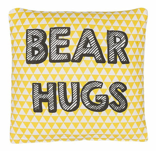 Pernă 40x40 cm ROZZO (galben)