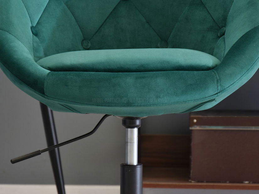 Kreslo Lush 4 (zelená + čierna)