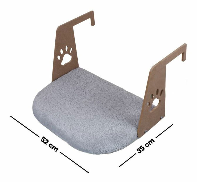 Peliešok pre mačky Reny (sivá)