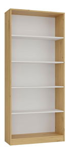 Regál Refarencios 4 (dub artisan + biela)