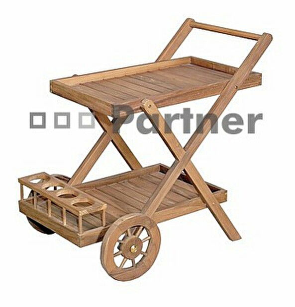 Záhradný servírovací stolík Helios (Teak)