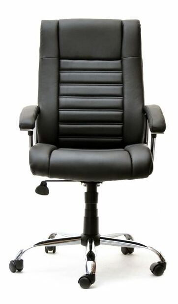 Fotel Draggy (fekete + króm)