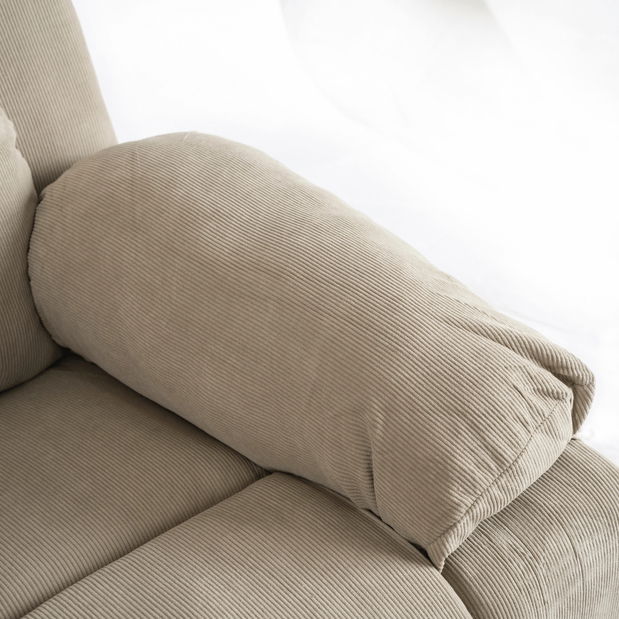 Masážne kreslo Fanex (béžový menčester) 