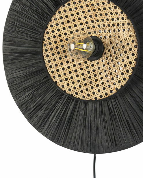 Nástenné svietidlo Yoogi (čierna) 