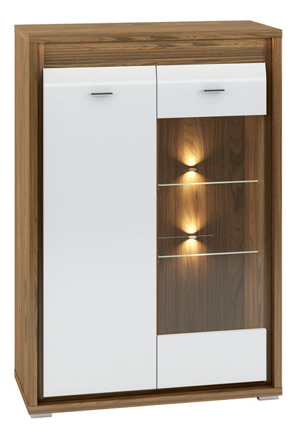 Vitrină Sekura 06 (nuc)