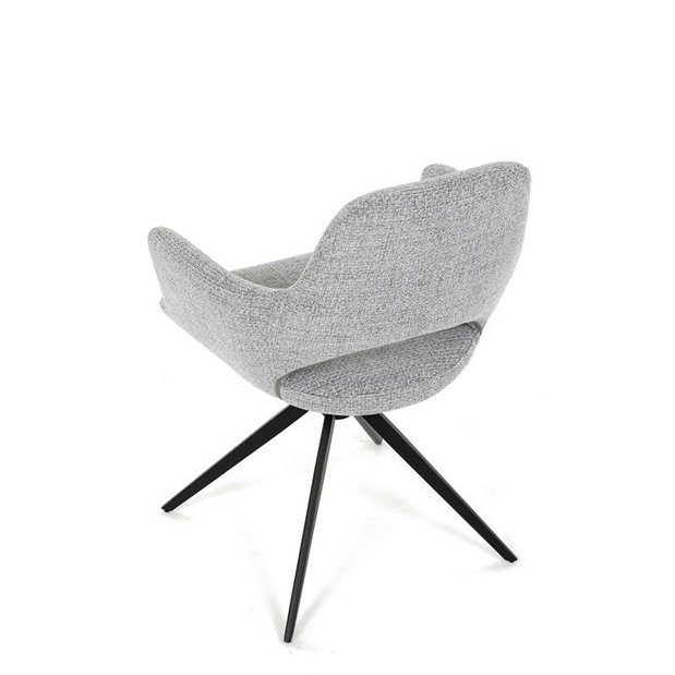 Jedálenská stolička Diamantal (sivá)