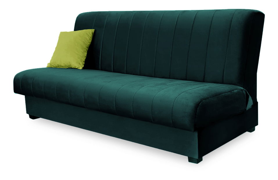 Kanapé szett (2 db.) Stigma (sötétzöld)