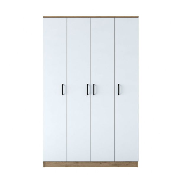 Ruhásszekrény Bafaretta 16 (dió + fehér)