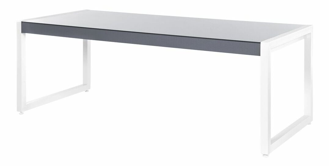 Záhradná jedálenská sada Brocoli (krémovo biela)