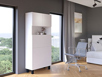 Regál Holli (biela matná)