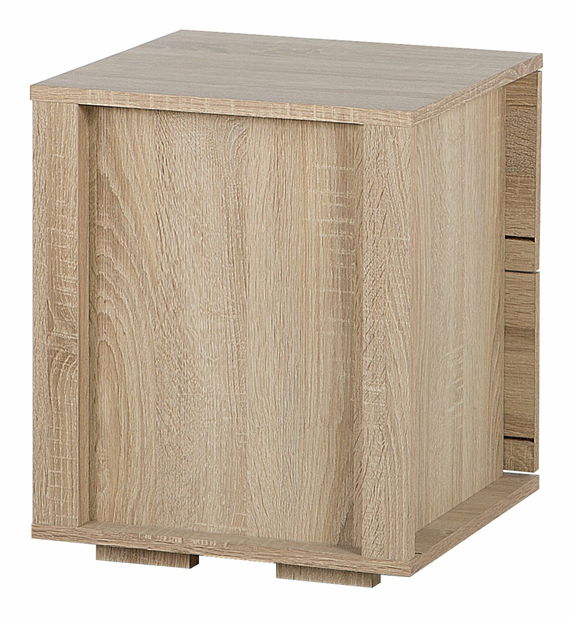 Nočný stolík Roverio (svetlé drevo)