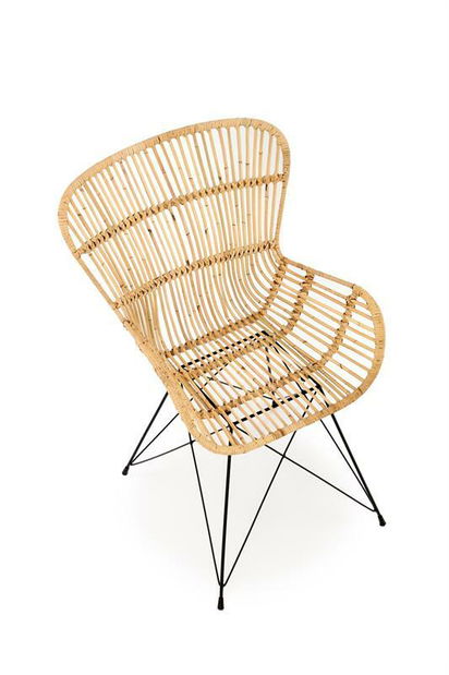 Étkezőszék Kari (természetes fa + fekete)