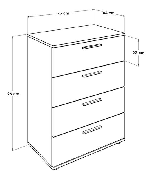 Komoda Sufaretta (bijela)