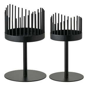 Svietnik 2 ks Csaloria 7 (čierna)