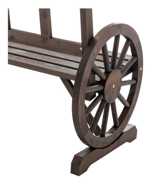 Bancă de grădină Sibu 2 (maro)