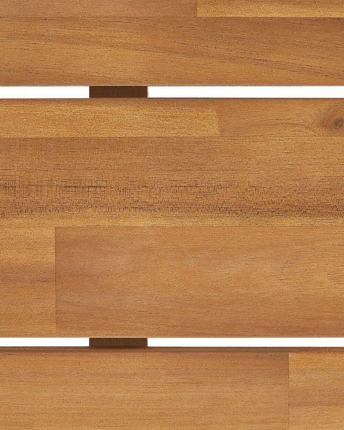 Set 6 buc scaune de grădină Fernanda (lemn deschis)