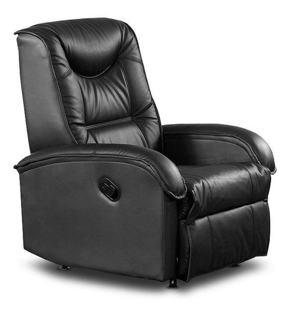 Relaxačné kreslo Jeffry (čierna)
