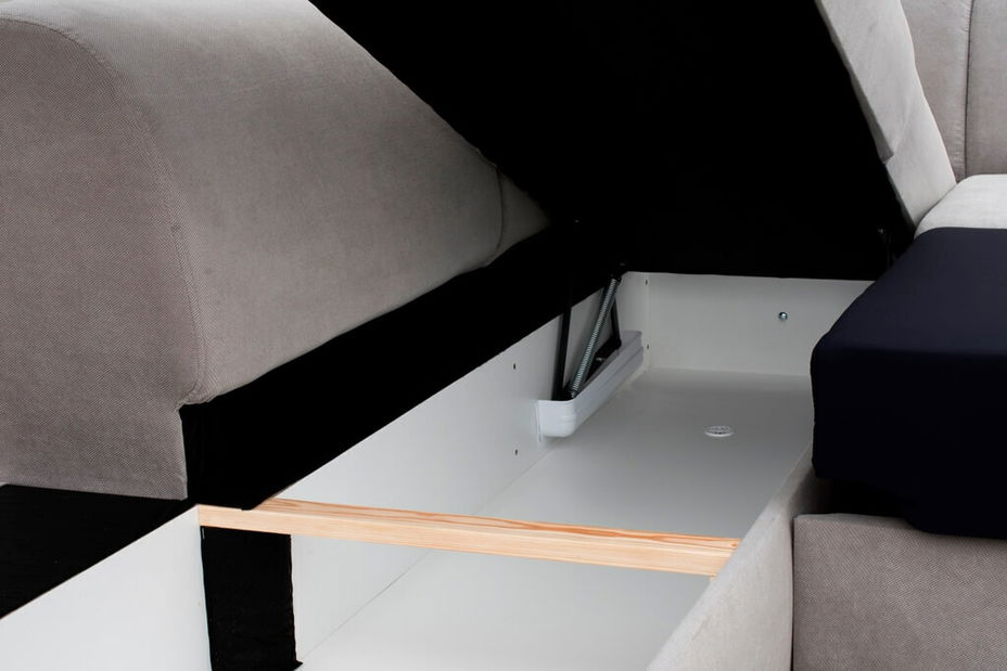 Rohová sedačka Dan (béžová) (P)