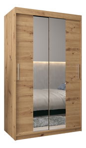 Šatníková skriňa 120 cm Toki 1 (Dub artisan + Dub artisan)