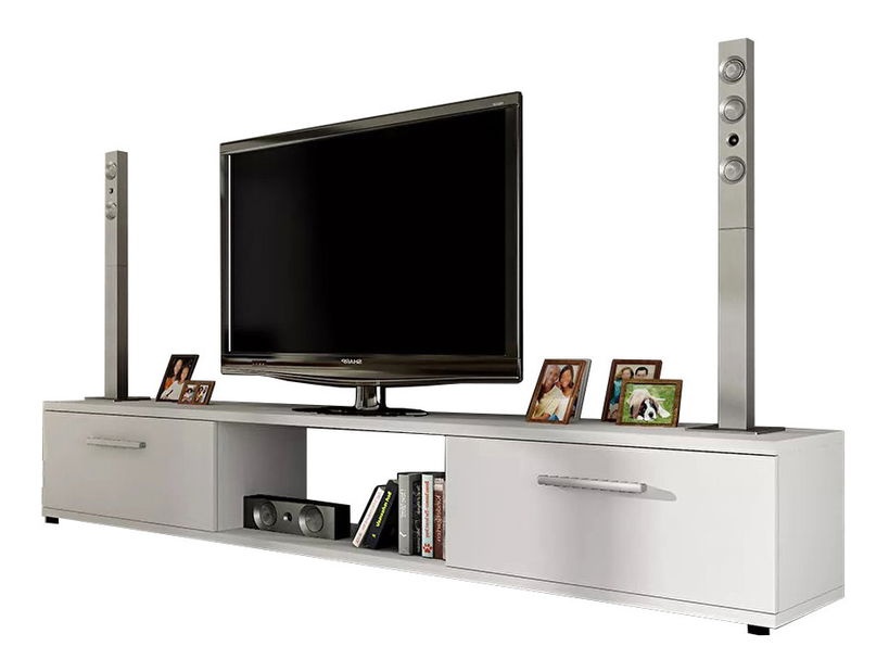 TV stolík Marvin I (biela matná)