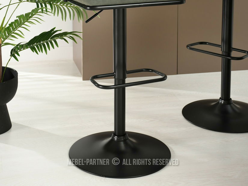 Stolička Marta H (čierno-zelená + čierna)