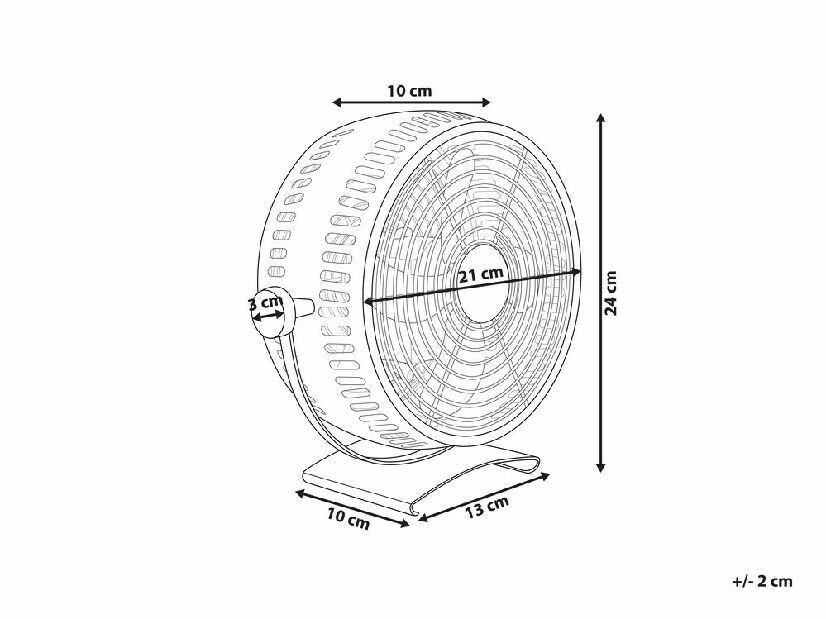 Ventilátor Regor (ezüst) 