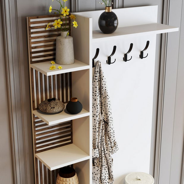 Mobilier hol Valery 4 (alb)