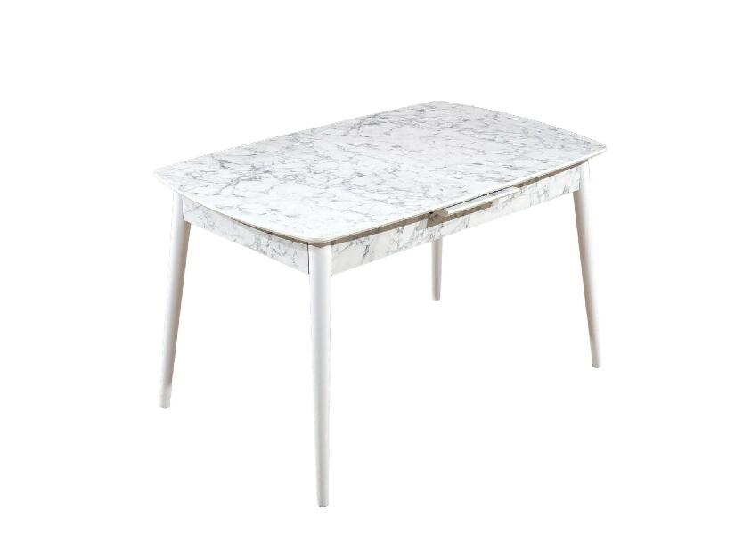 Blagovaonski stol Matubo (bijela + siva) (za 4 osobe)