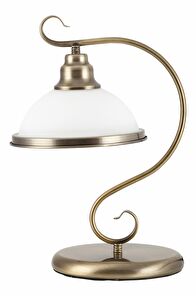 Stolna lampa Elisett 2752 (bronca + bijela)