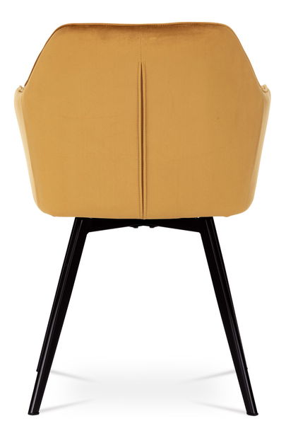 Blagovaonska stolica Danarra-425-YEL4 (žuta + crna)