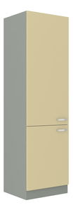 Kuhinjski ormarić za namirnice Kelyn 60 DK-210 2F (korpus: krem sjaj + front: siva)