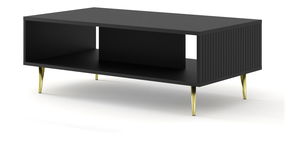 Măsuță cafea Rowanna (Negru + Auriu)