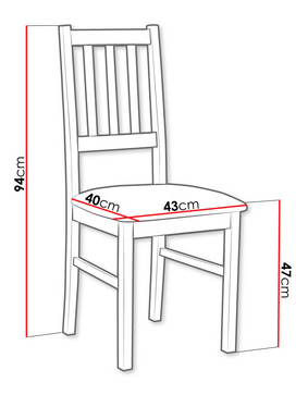 Set 2ks. jedálenských stoličiek Dalem IV (biela + tmavosivá)*bazár