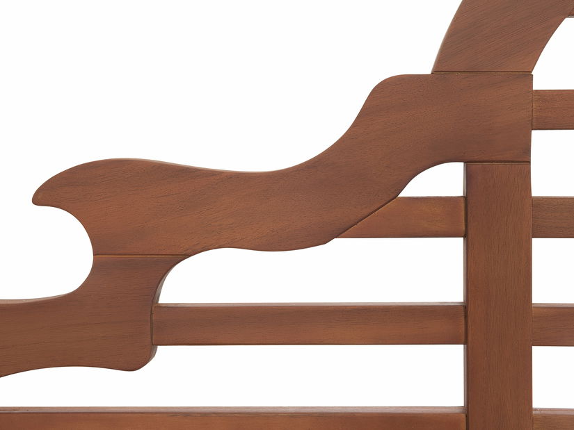 Záhradná lavička Tratoria/Maribor (tmavé drevo)