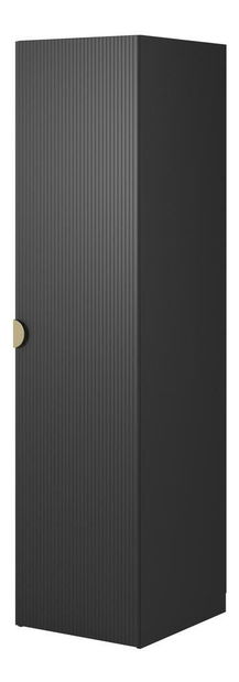 Dulap cu haine Moonie XV (negru + alb)