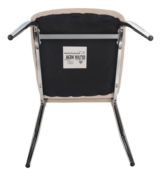 Blagovaonska stolica Don Juan NEW (bež + krom)