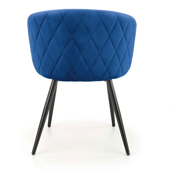 Jedálenska stolička Kieth (tmavomodrá)