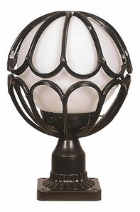 Vonkajšie nástenné svietidlo Donovan (čierna + biela)