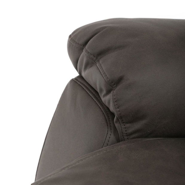 Polohovacie kreslo Turbia (hnedá)