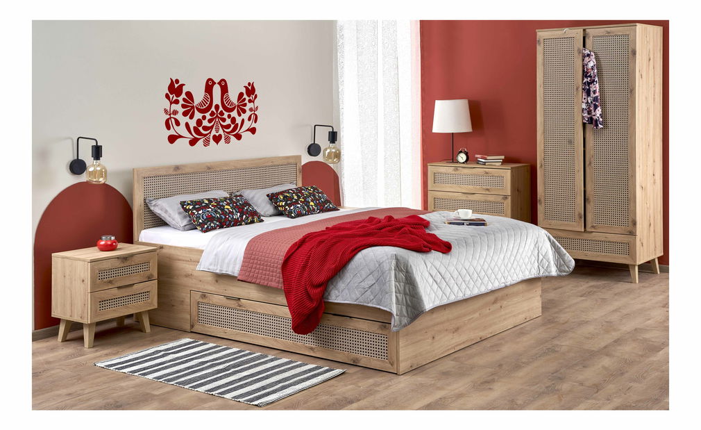 Ágy Borrae (fekete)