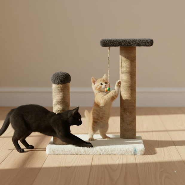 Škrabadlo pre mačky Elsie (antracit)