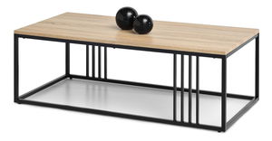 Konferenčný stolík Madeleine Xl (sonoma + čierna)