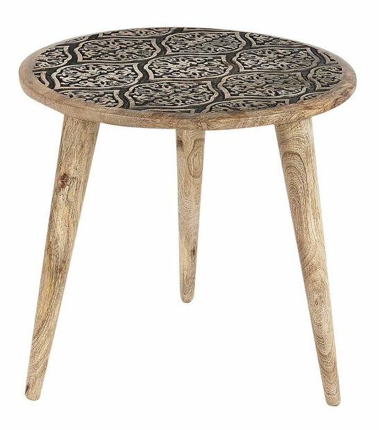 Set 2 ks konferenčných stolíkov Serijo (svetlé drevo) 