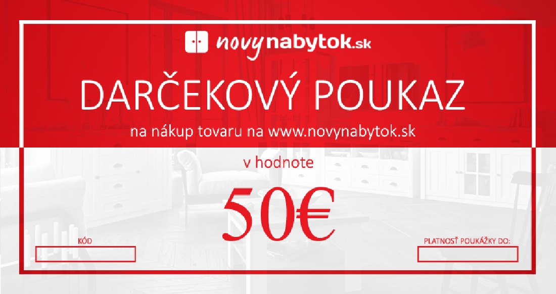 Darčekový poukaz v hodnote 50€