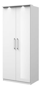 Szekrény Centaury Type 18 (fehér + fehér fényes)
