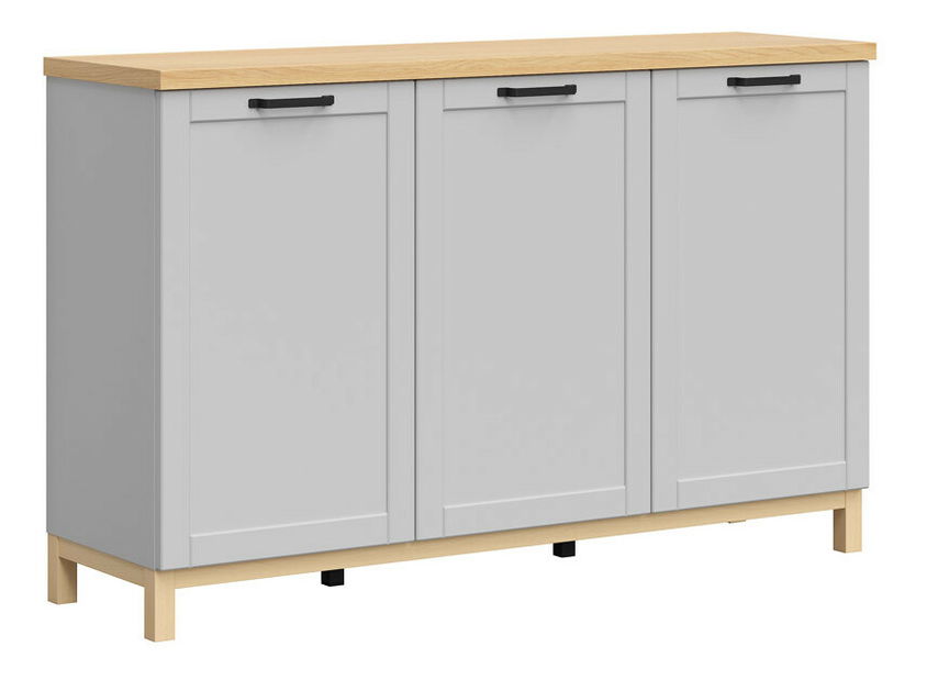 Szekrény Haga KOM3D (szürke)