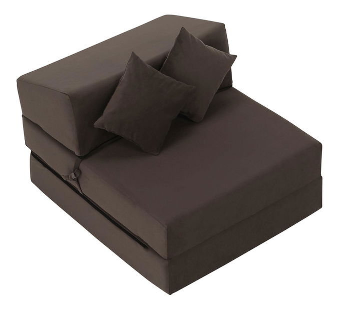 Fotelja ​​na razvlačenje Plantearan (smeđa) 