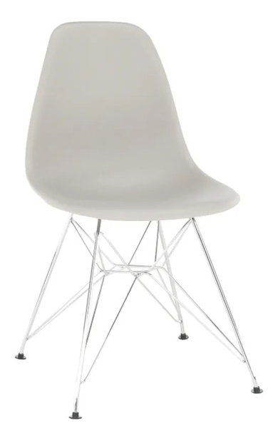 Jedálenská stolička Metalin (capuccino)