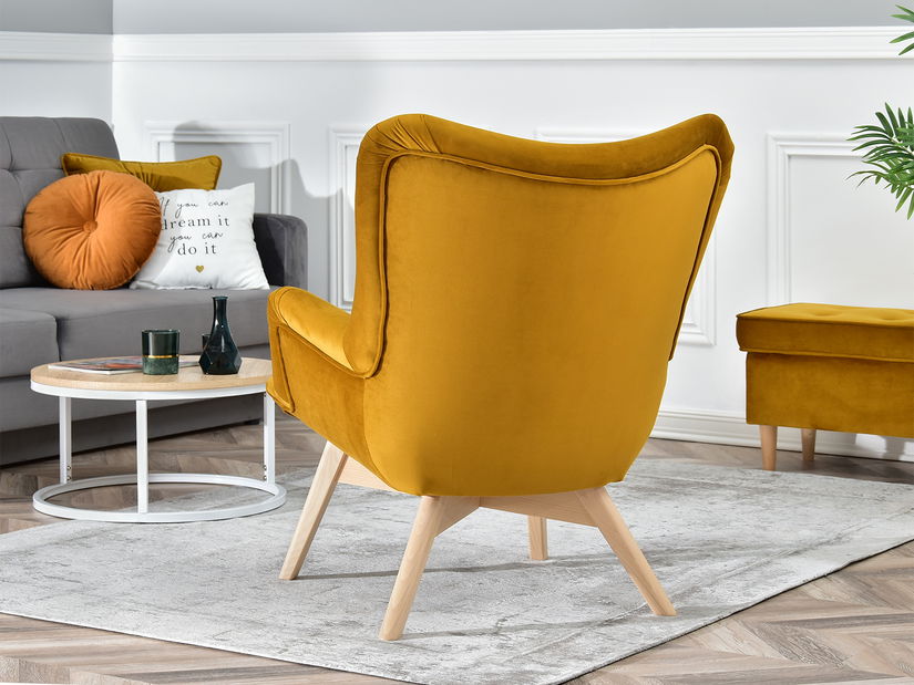 Dizajnové kreslo Florentino (biela)